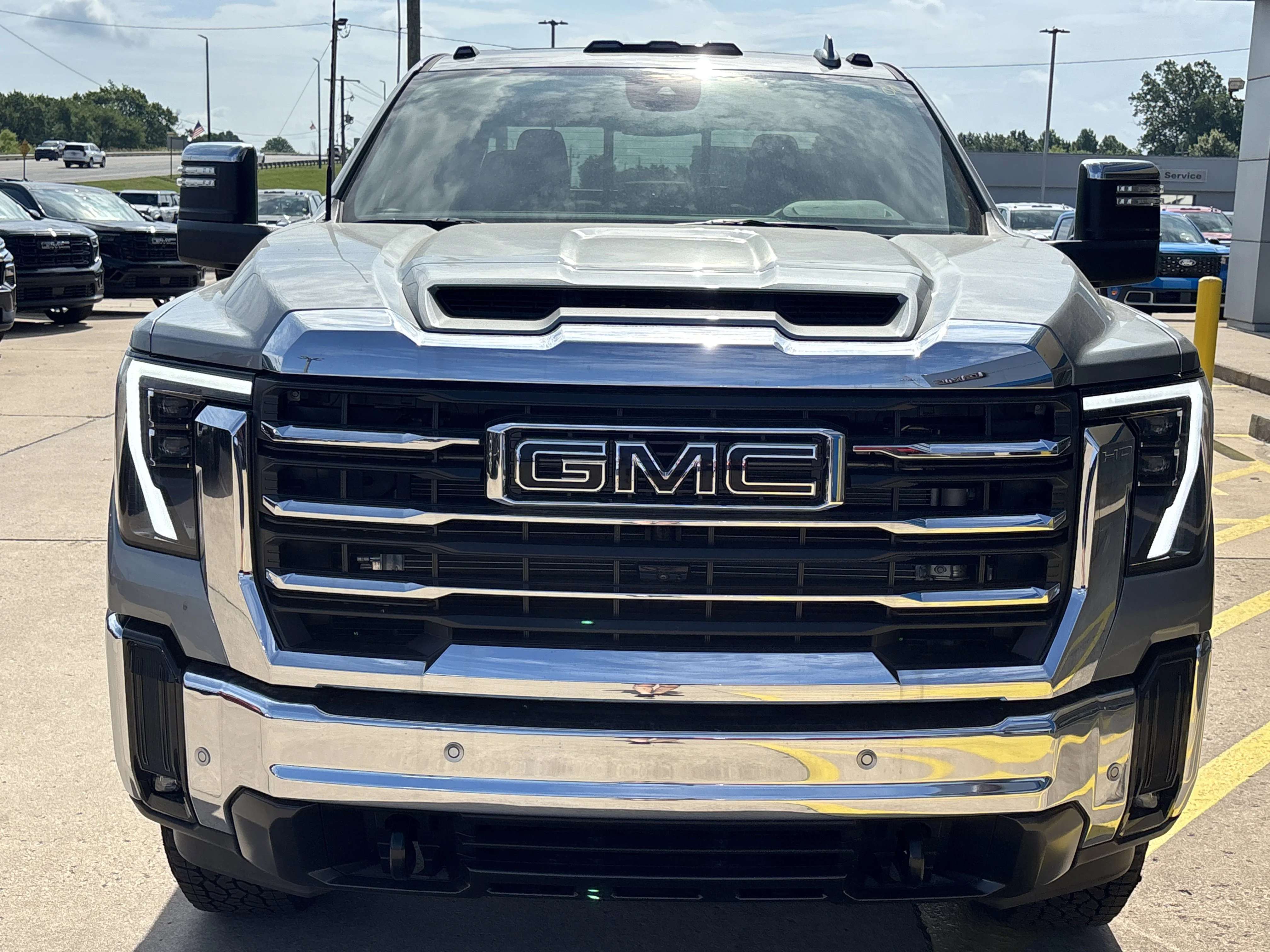 New 2026 Sterling Metallic GMC SLT image 10