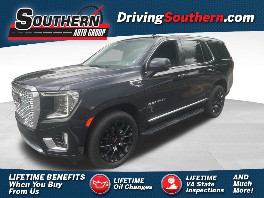 Used 2023 Blue GMC Denali image 1