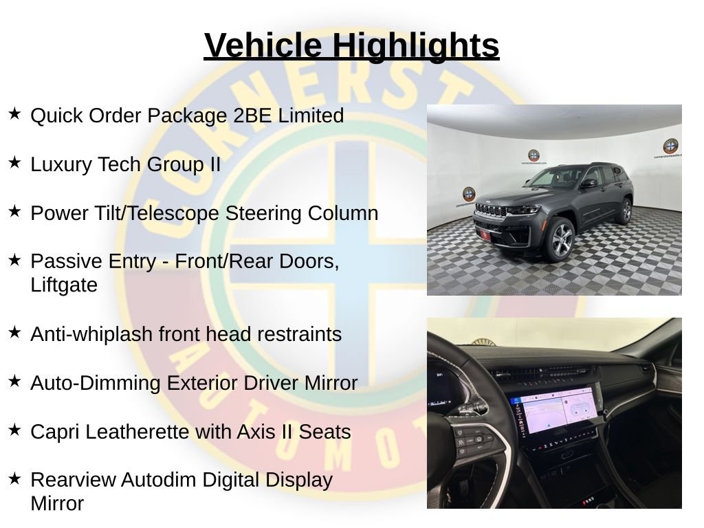 New 2026 Baltic Gray Metallic Clearcoat Jeep Limited image 2