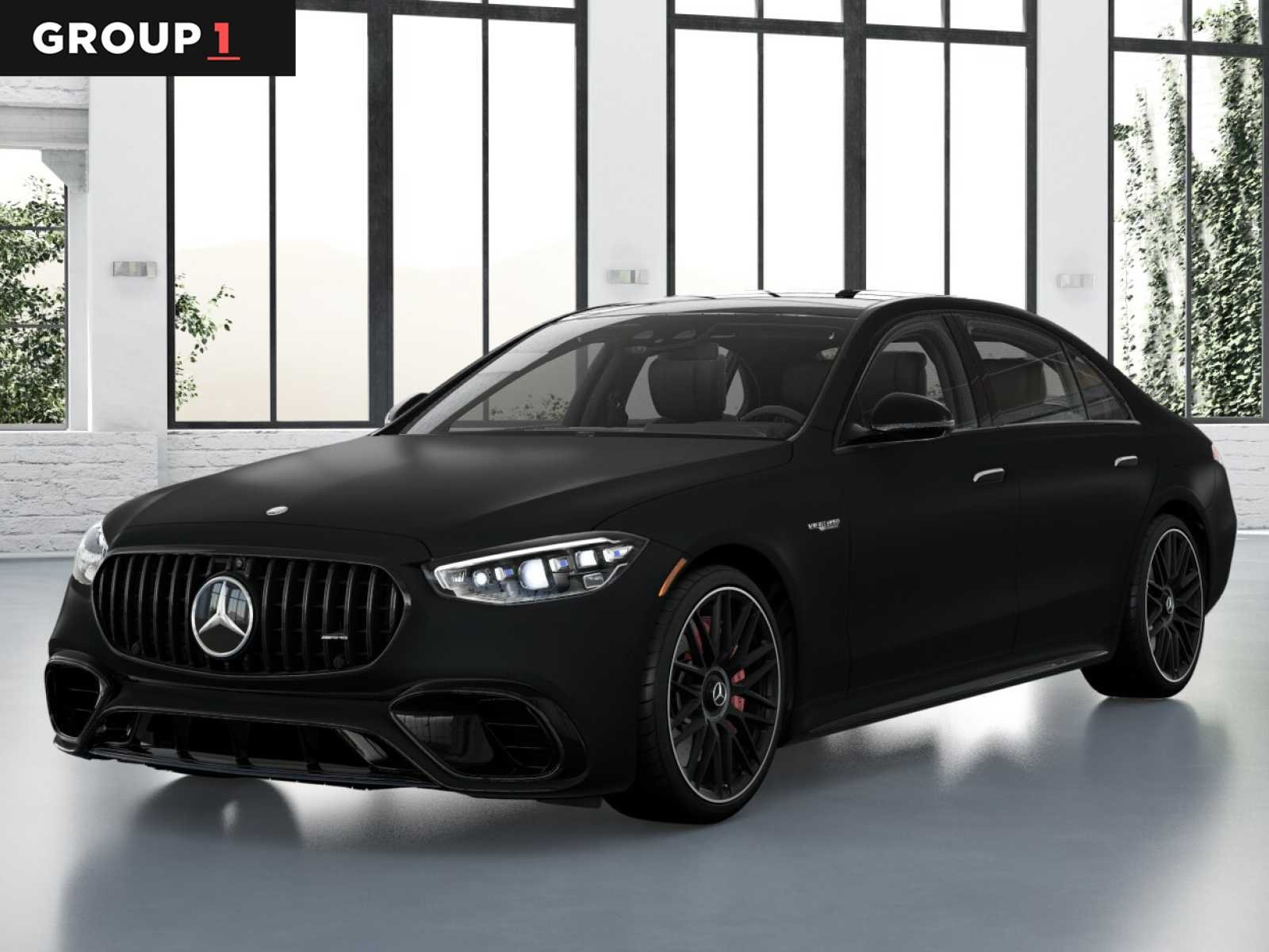 MANUFAKTUR Night Black magno 2026 Mercedes-Benz S-Class AMG S 63 E Performance 4MATIC Sedan All-Wheel Drive 9-Speed Automatic