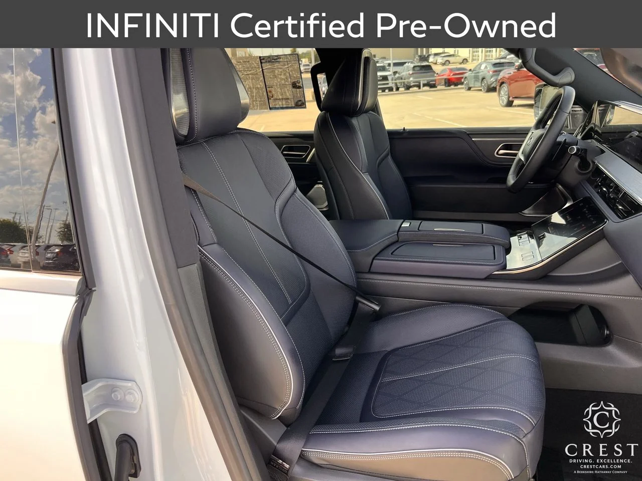 Certified Used 2026 Radiant White INFINITI SPORT image 26