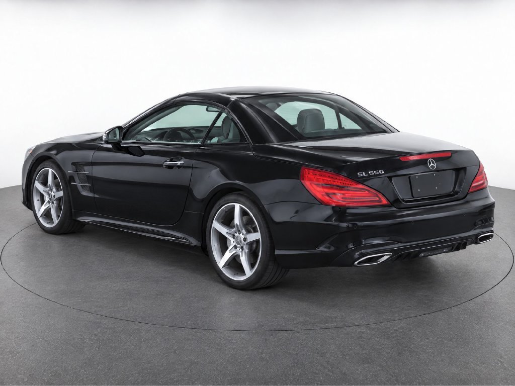Used 2017 Black Mercedes-Benz SL 550 image 3