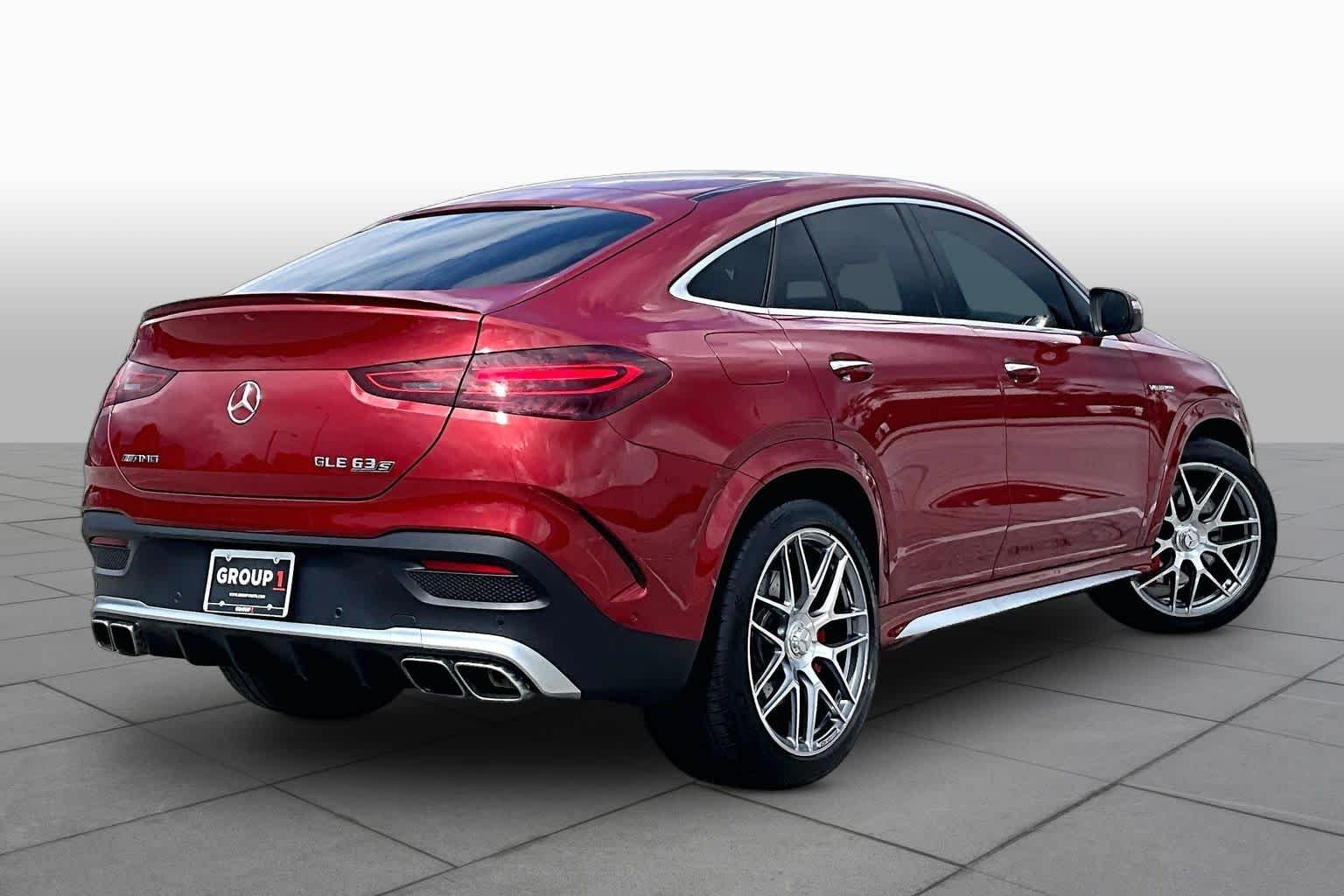 Used 2025 MANUFAKTUR Cardinal Red Metallic Mercedes-Benz AMG® GLE 63 S image 13