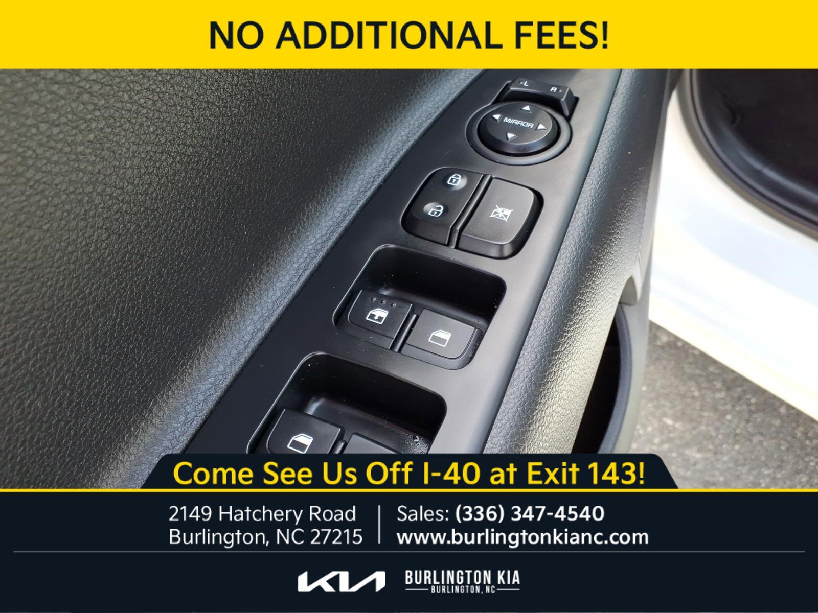 Used 2023 Clear White Kia LX image 8