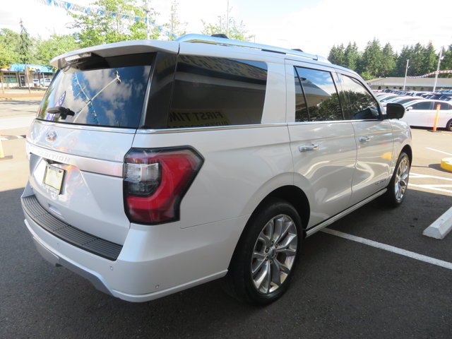Used 2019 White Platinum Metallic Tri-Coat Ford Platinum image 5