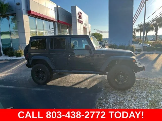 Used 2016 Black Jeep Unlimited Rubicon image 2