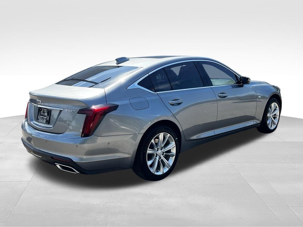 Used 2025 Argent Silver Metallic Cadillac Premium Luxury image 6