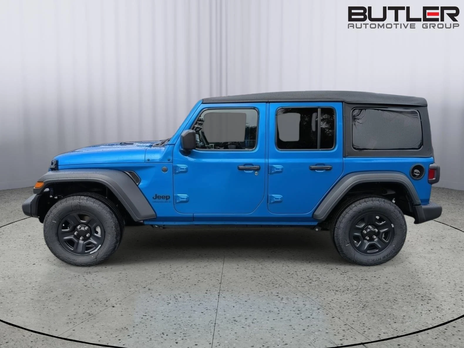 New 2026 PBJ Hydro Blue Pearl Coat Jeep Sport image 3