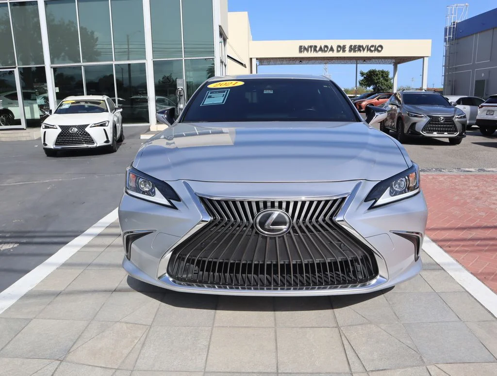 Used 2021 Silver Lexus 350 image 2