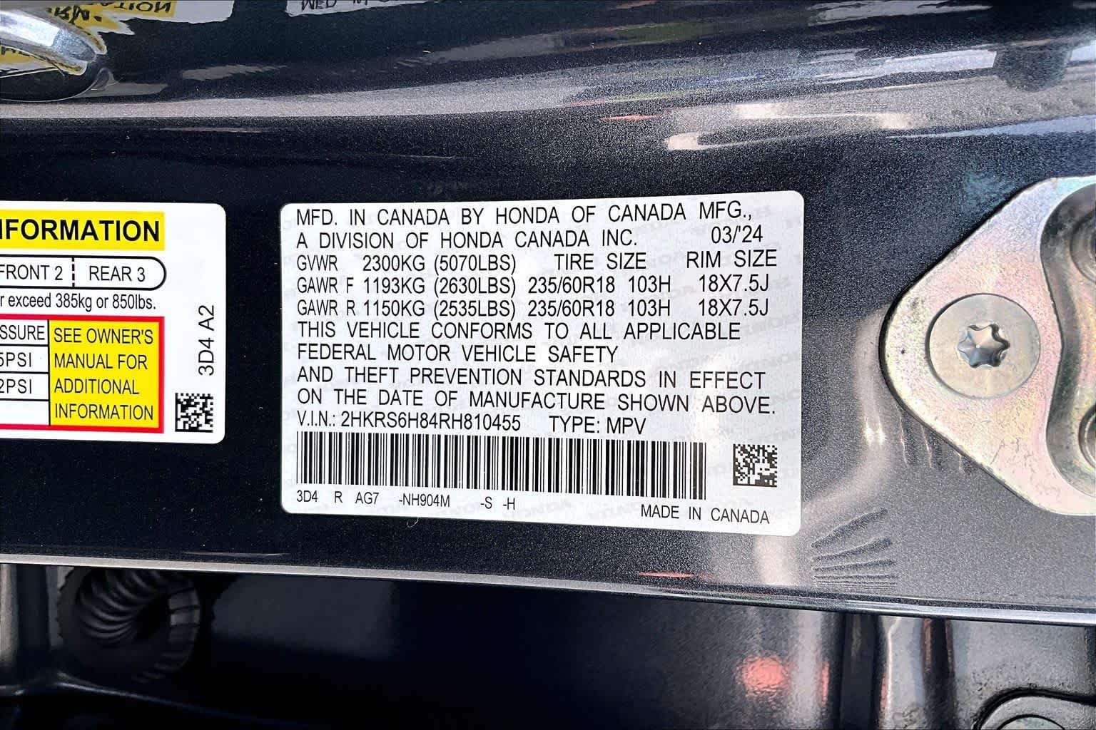 Used 2024 Meteorite Gray Metallic Honda Sport-L image 36