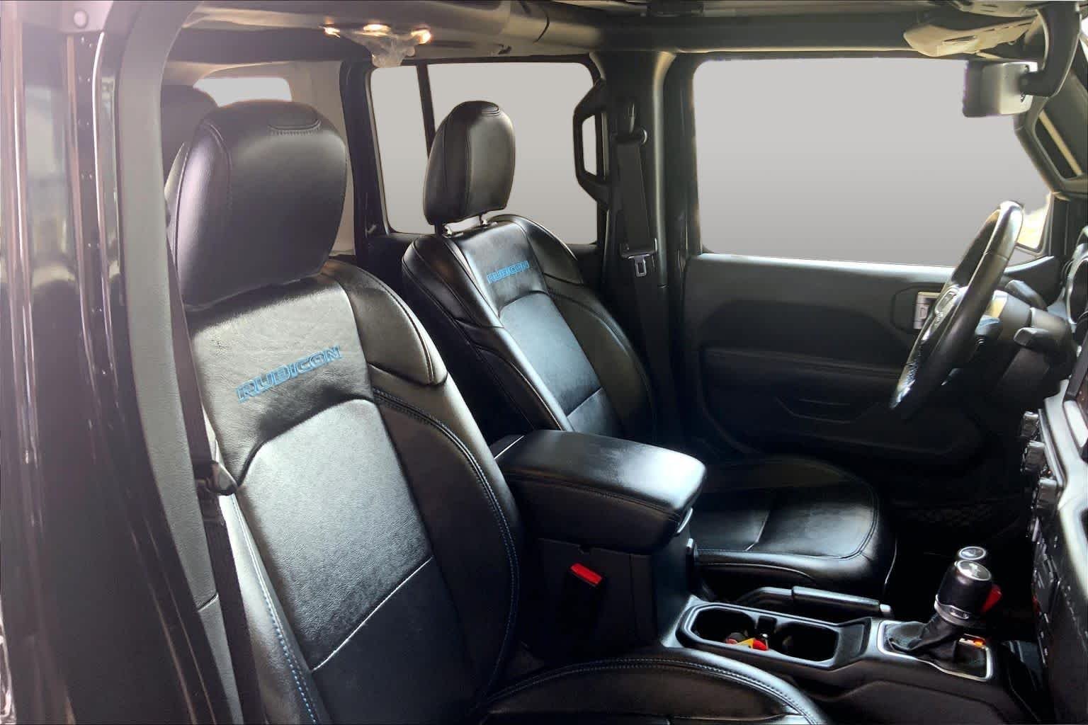 Used 2023 Black Clearcoat Jeep Rubicon image 9