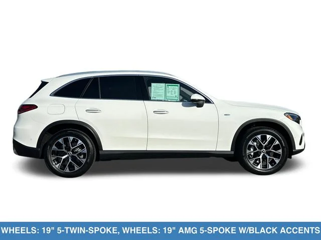 Used 2025 White Mercedes-Benz GLC 350e image 4
