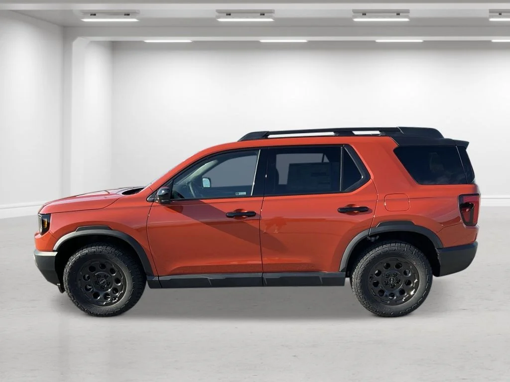 New 2026 Sunset Orange Honda TrailSport Elite Blackout image 2