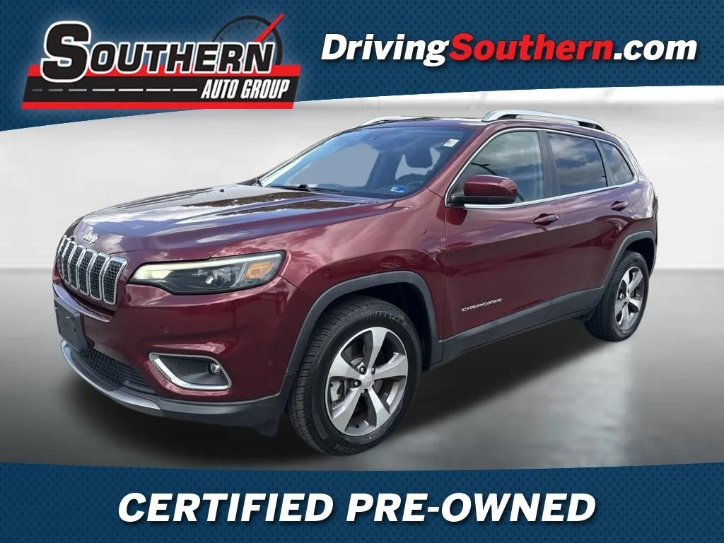 Used 2021 Red Jeep Limited image 1