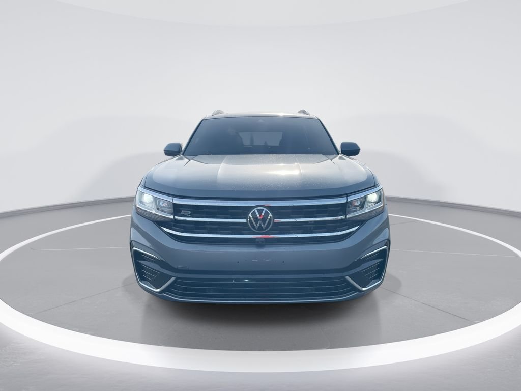 Used 2021 Gray Volkswagen 3.6L V6 SEL Premium R-Line image 3