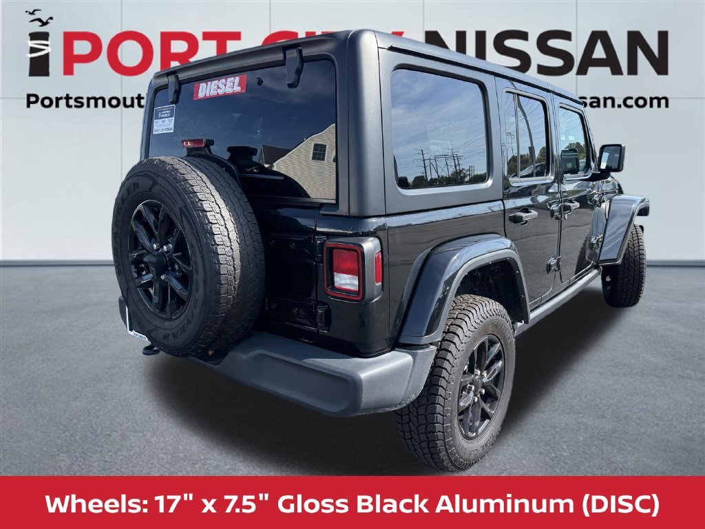 Used 2023 Black Clearcoat Jeep Sport S freedom edition *diesel w/$19,865 in factory options!*  image 42