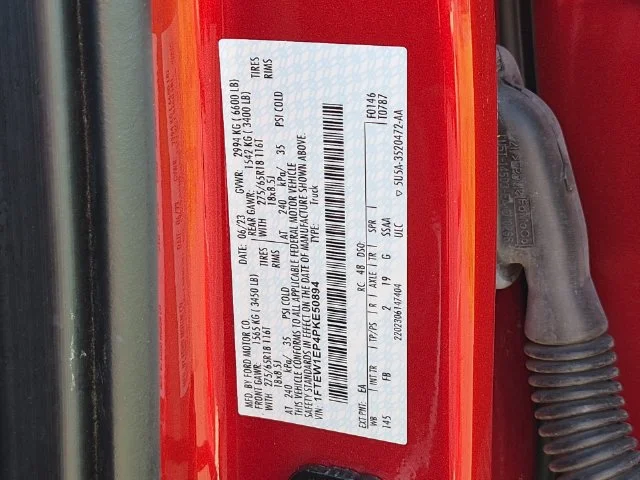 Used 2023 Red Ford XLT image 38