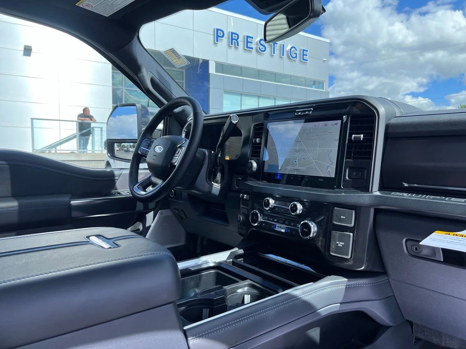 New 2026 Star White Metallic Tri-Coat Ford F-350® Platinum® image 65