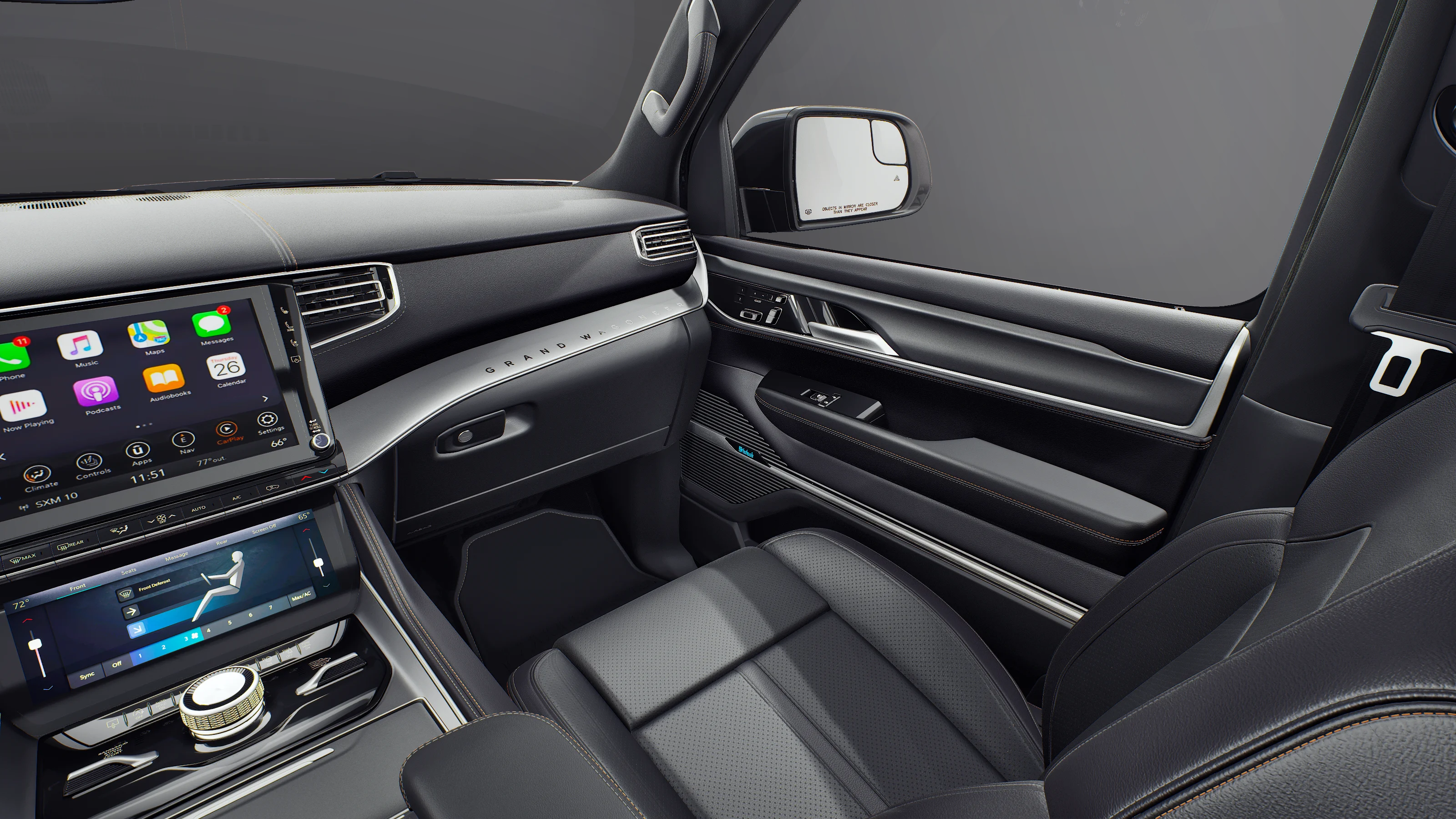 New 2027 Ghost Paint Jeep Summit Obsidian image 7