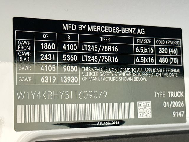 New 2026 Arctic White Mercedes-Benz Cargo 144 WB image 56