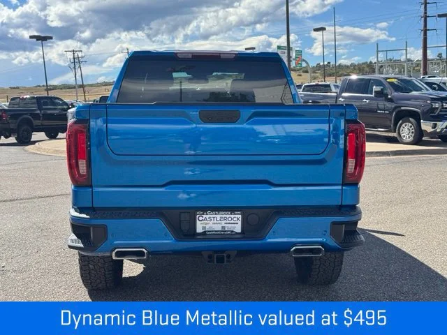 Certified Used 2023 DYNAMIC BLUE METALLIC GMC AT4 image 4