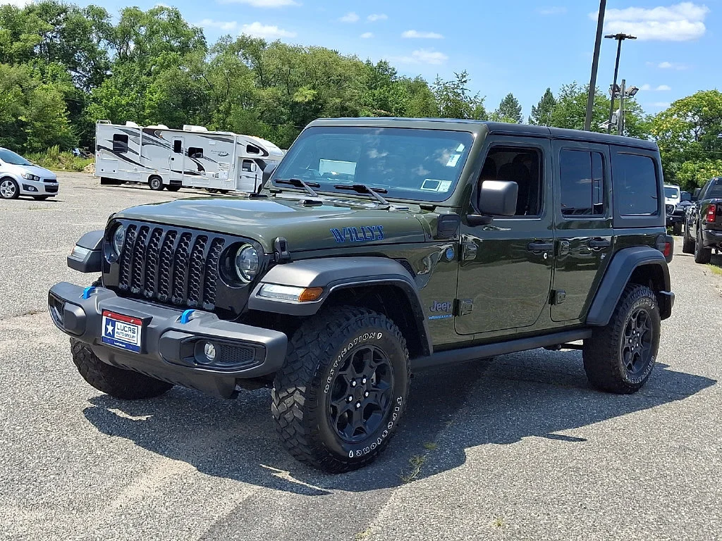 Used 2023 Sarge Green Clearcoat Jeep Willys image 6