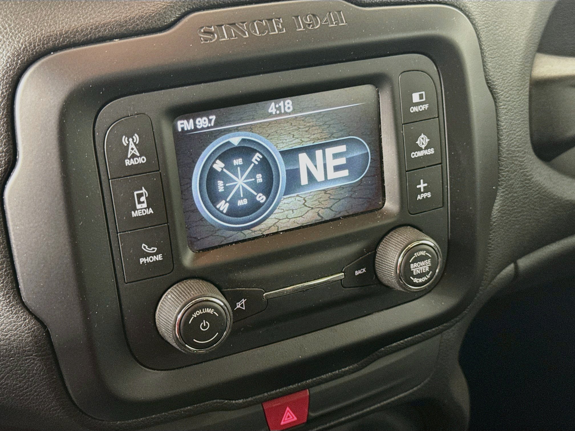Used 2017 Omaha Orange Jeep Latitude image 13