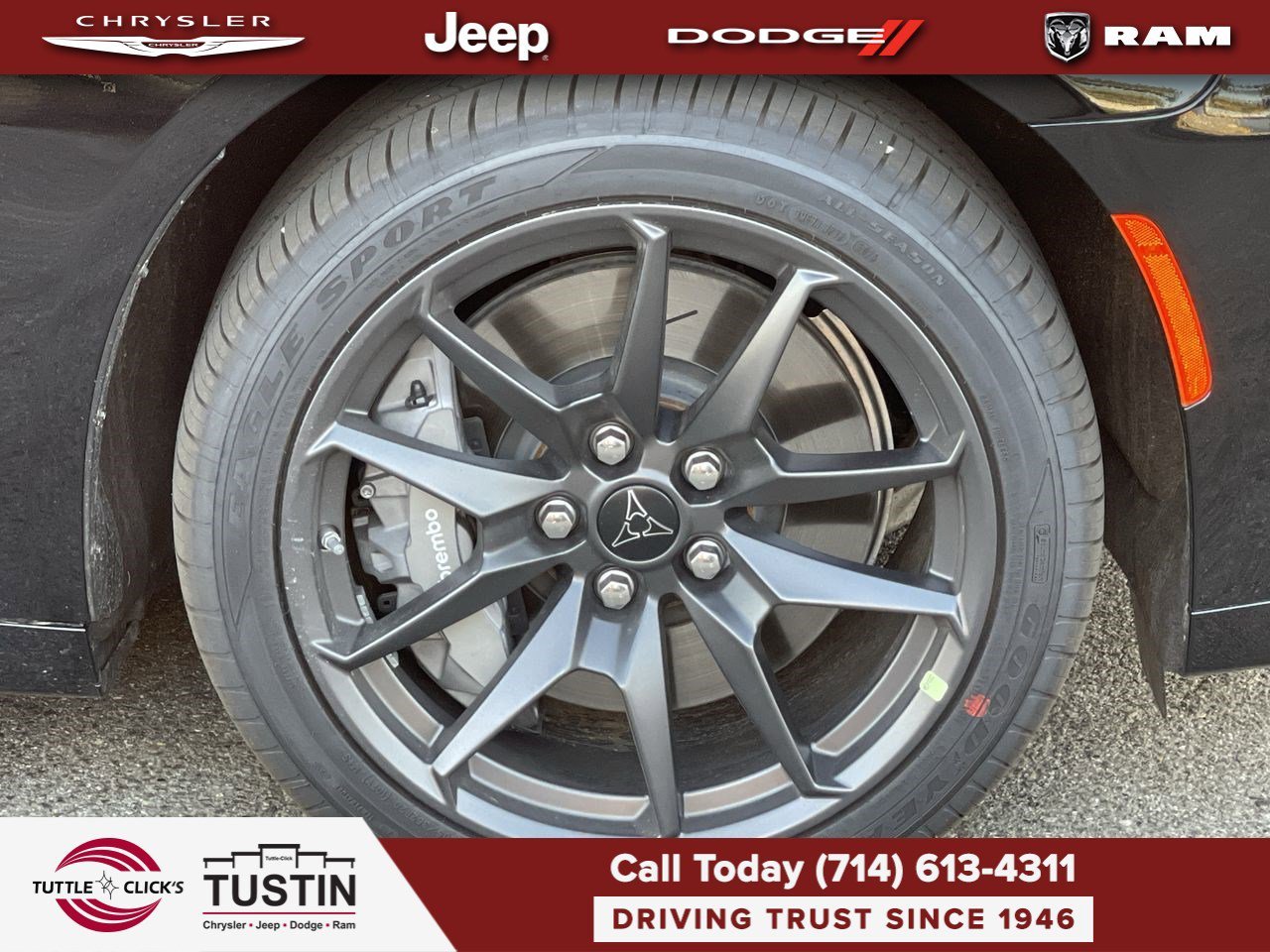New 2026 Diamond Black Crystal Pearlcoat Dodge Scat Pack Plus image 10