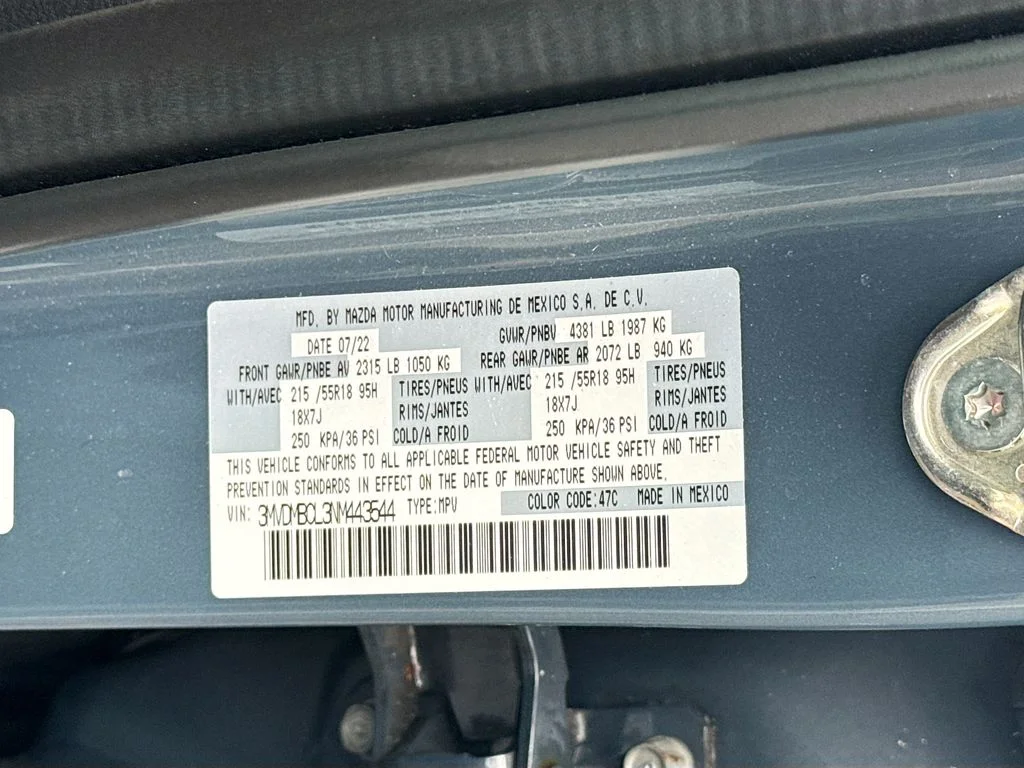 Used 2022 Polymetal Gray Metallic Mazda 2.5 S Carbon Edition image 34