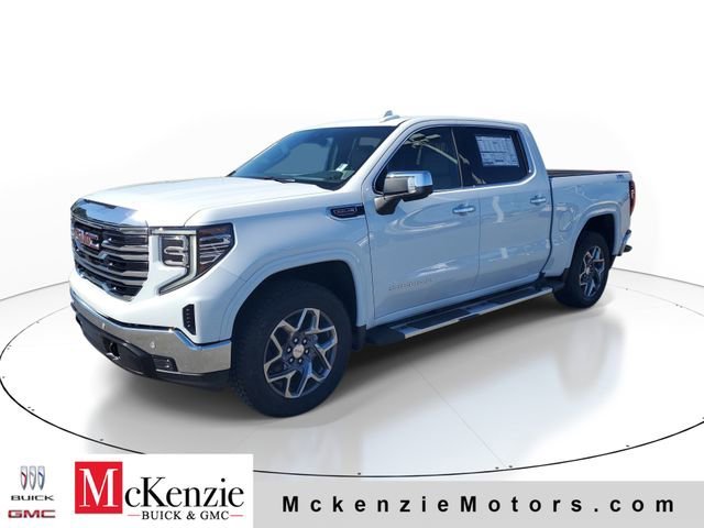 New 2026 Glacier White Tricoat GMC SLT image 2