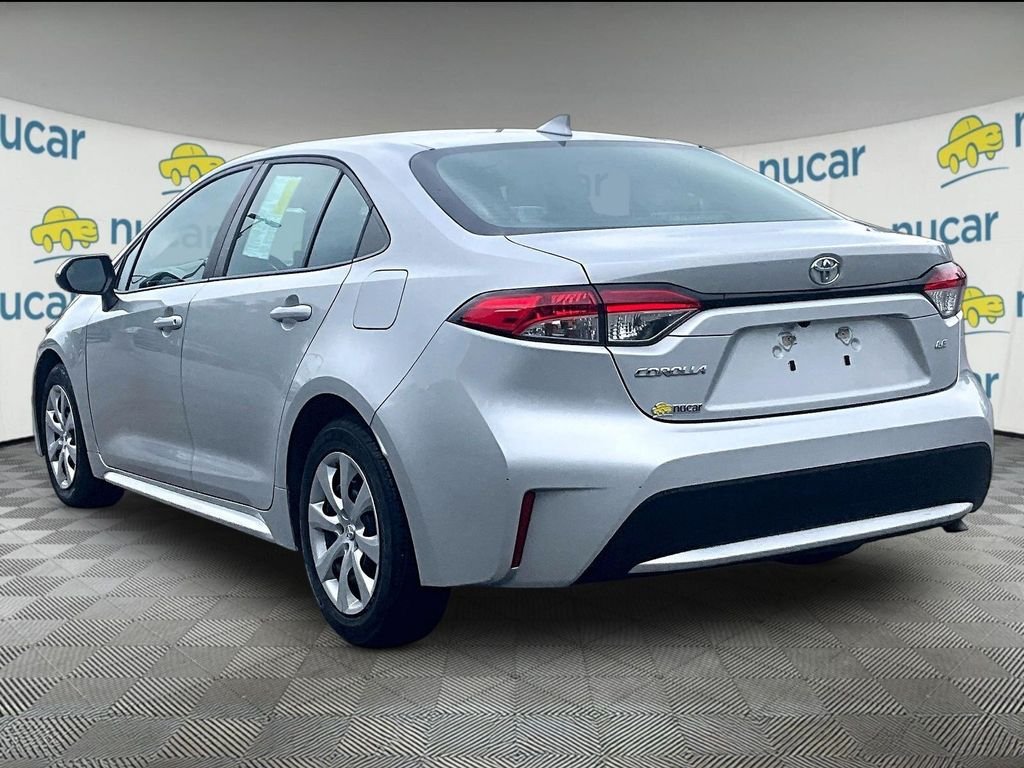 Used 2020 Silver Toyota LE image 4
