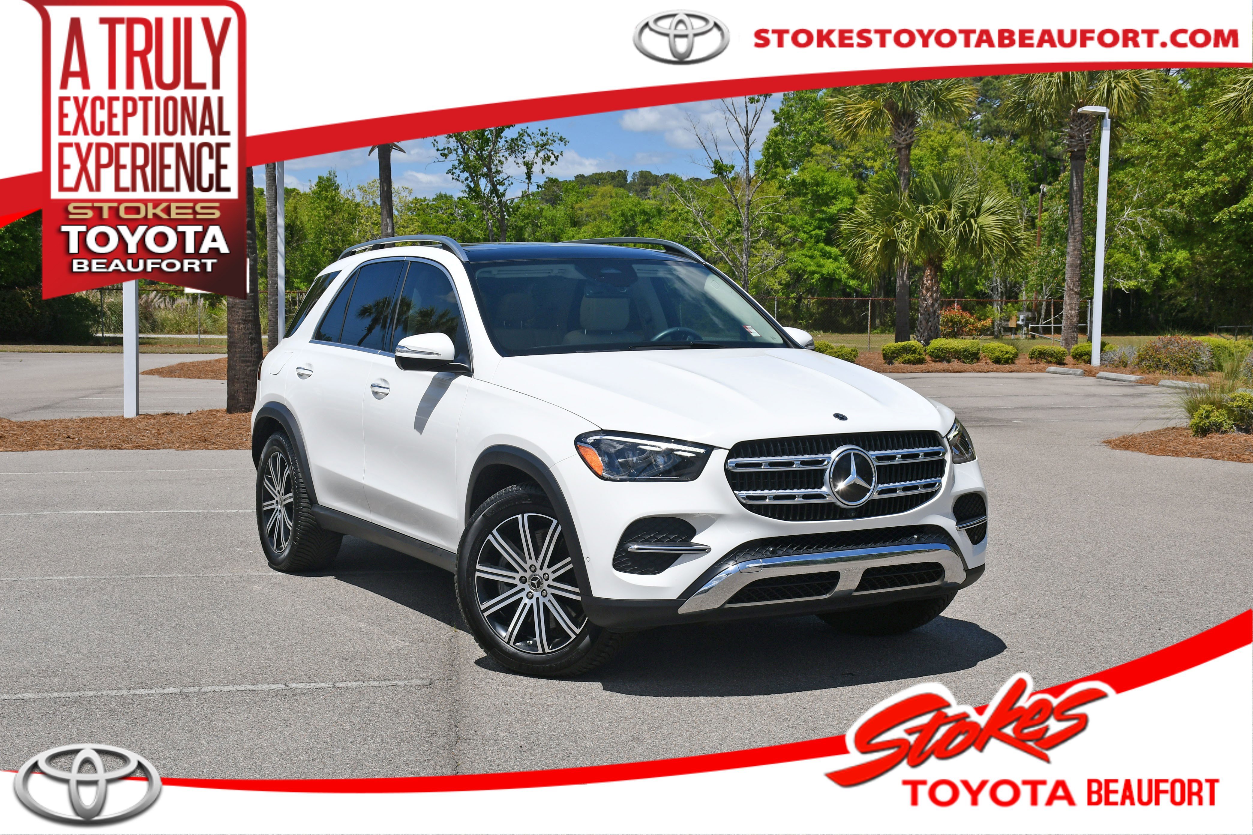 Used 2024 White Mercedes-Benz GLE 450 image 1