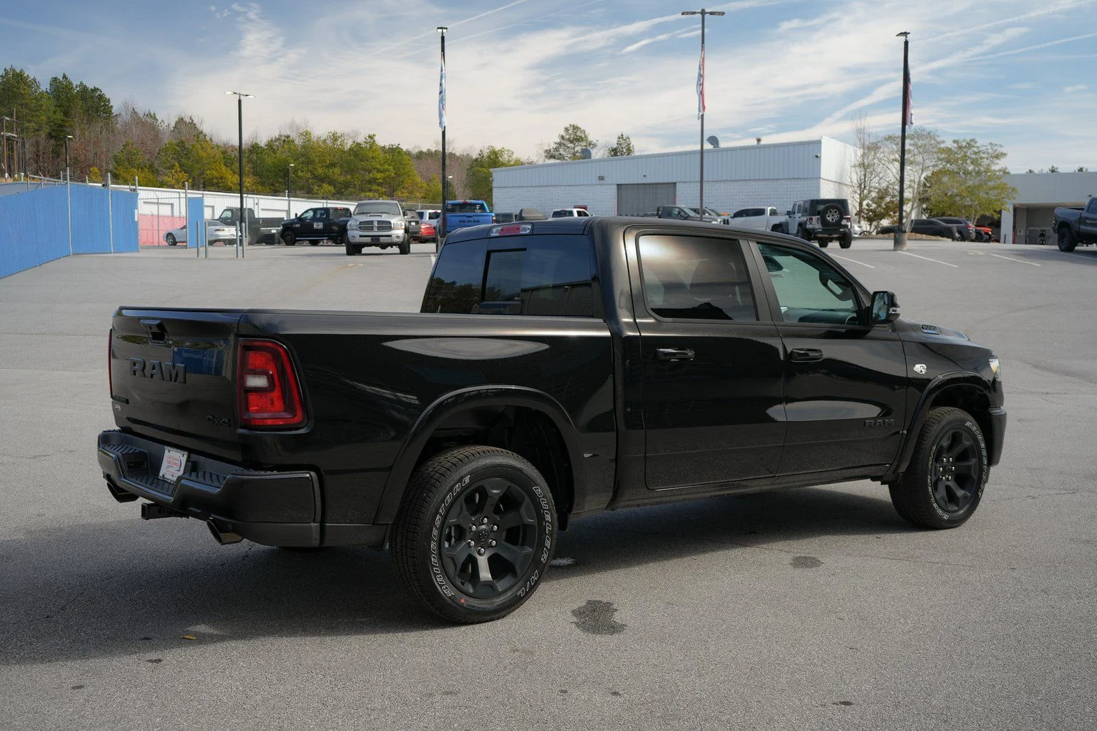 New 2026 Diamond Black Crystal Pearl-Coat Exterior Paint RAM Big Horn/Lone Star image 10
