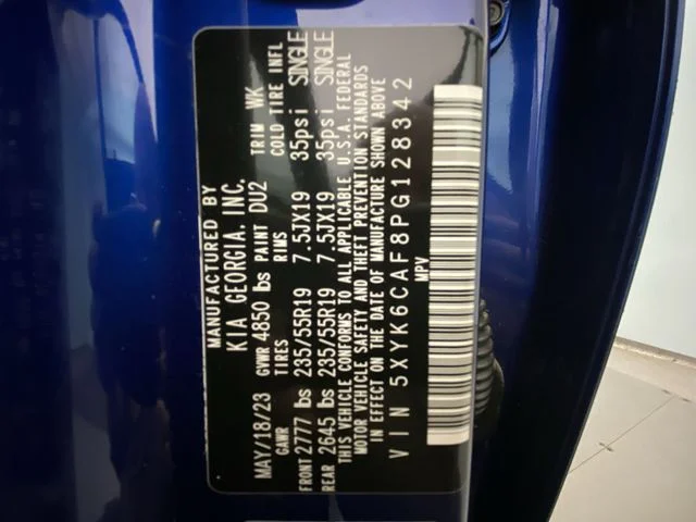 Used 2023 Blue Kia X-Line image 27