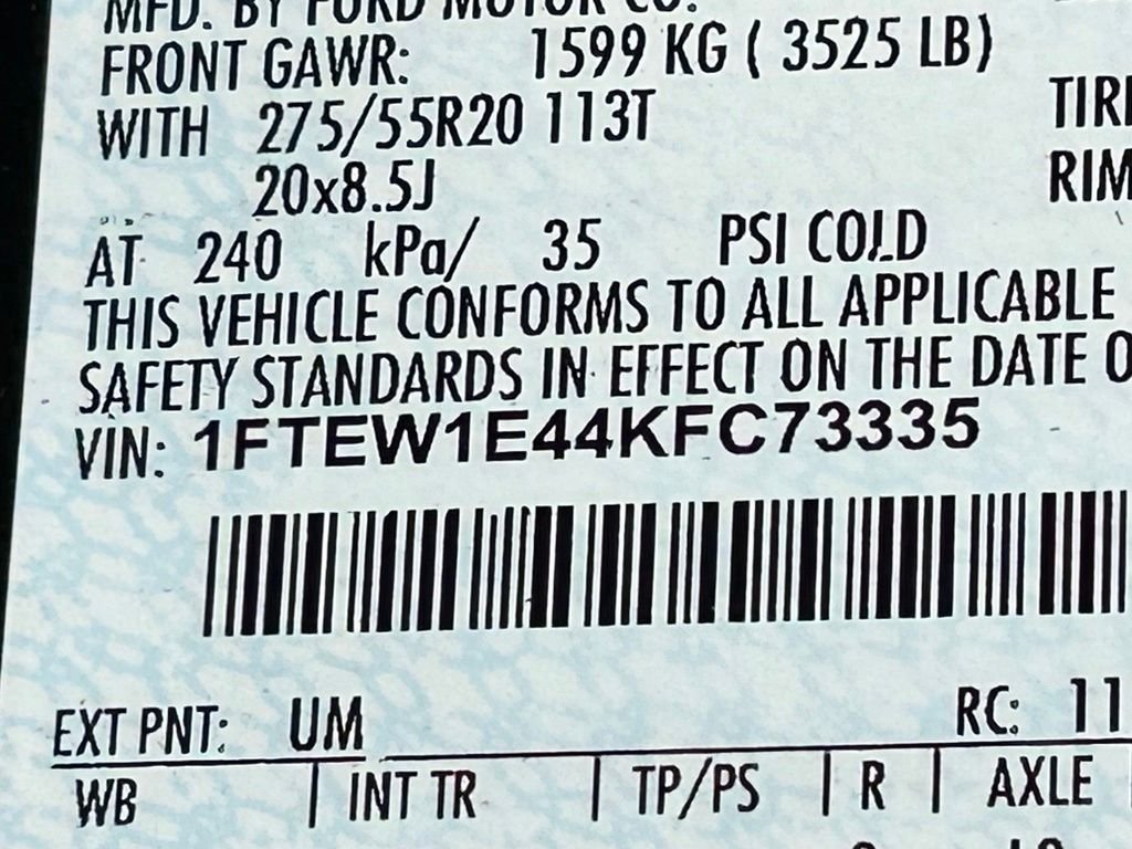 Used 2019 Black Ford Platinum image 55