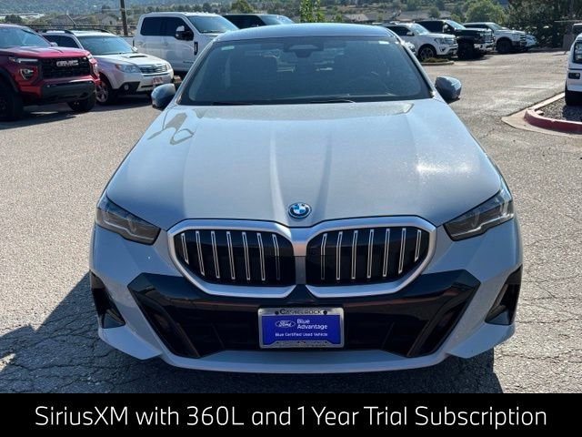 Certified Used 2026 Gray Metallic BMW 550e xDrive image 10