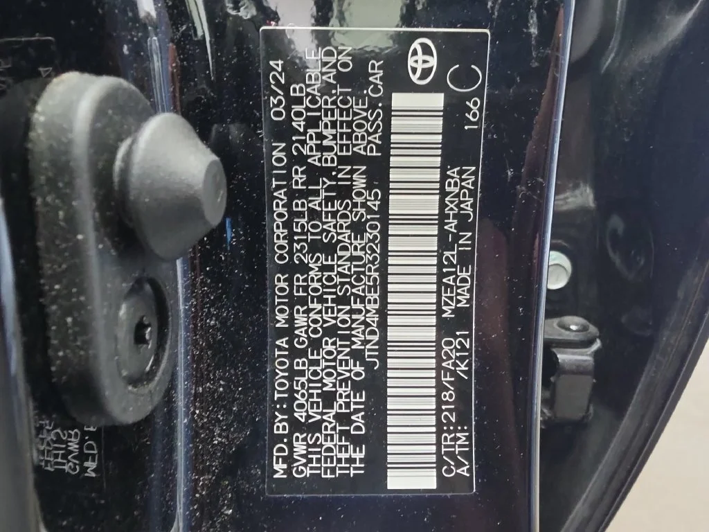 Used 2024 Black Toyota SE image 15