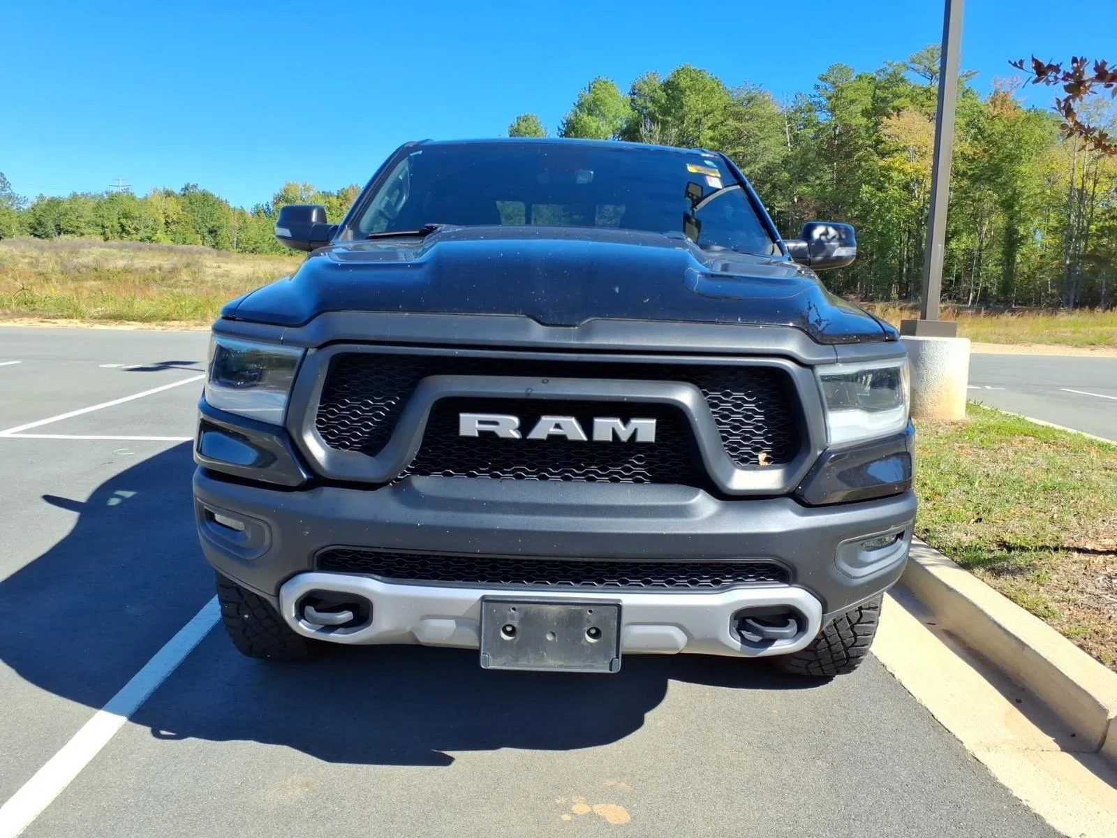 Used 2020 Diamond Black Crystal Pearlcoat Ram Rebel image 4