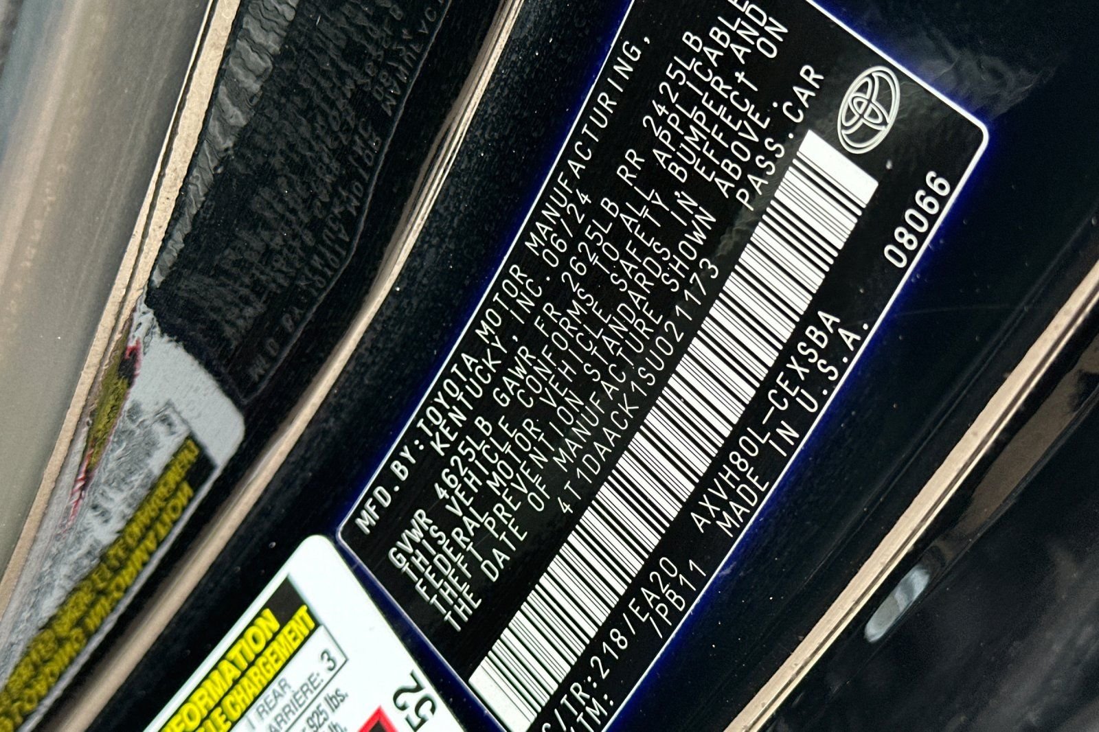 Used 2025 Midnight Black Metallic Toyota SE image 26
