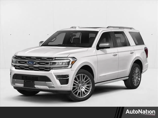 Used 2023 Star White Metallic Tri-Coat Ford Platinum image 1