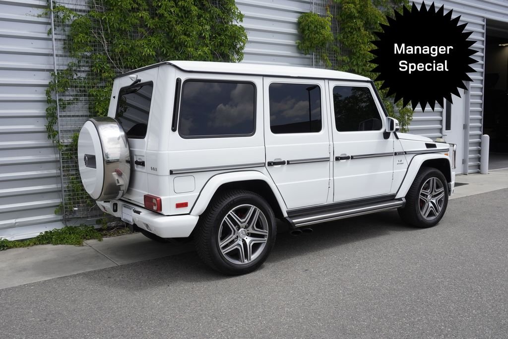 Used 2016 White Mercedes-Benz G 63 AMG® image 4