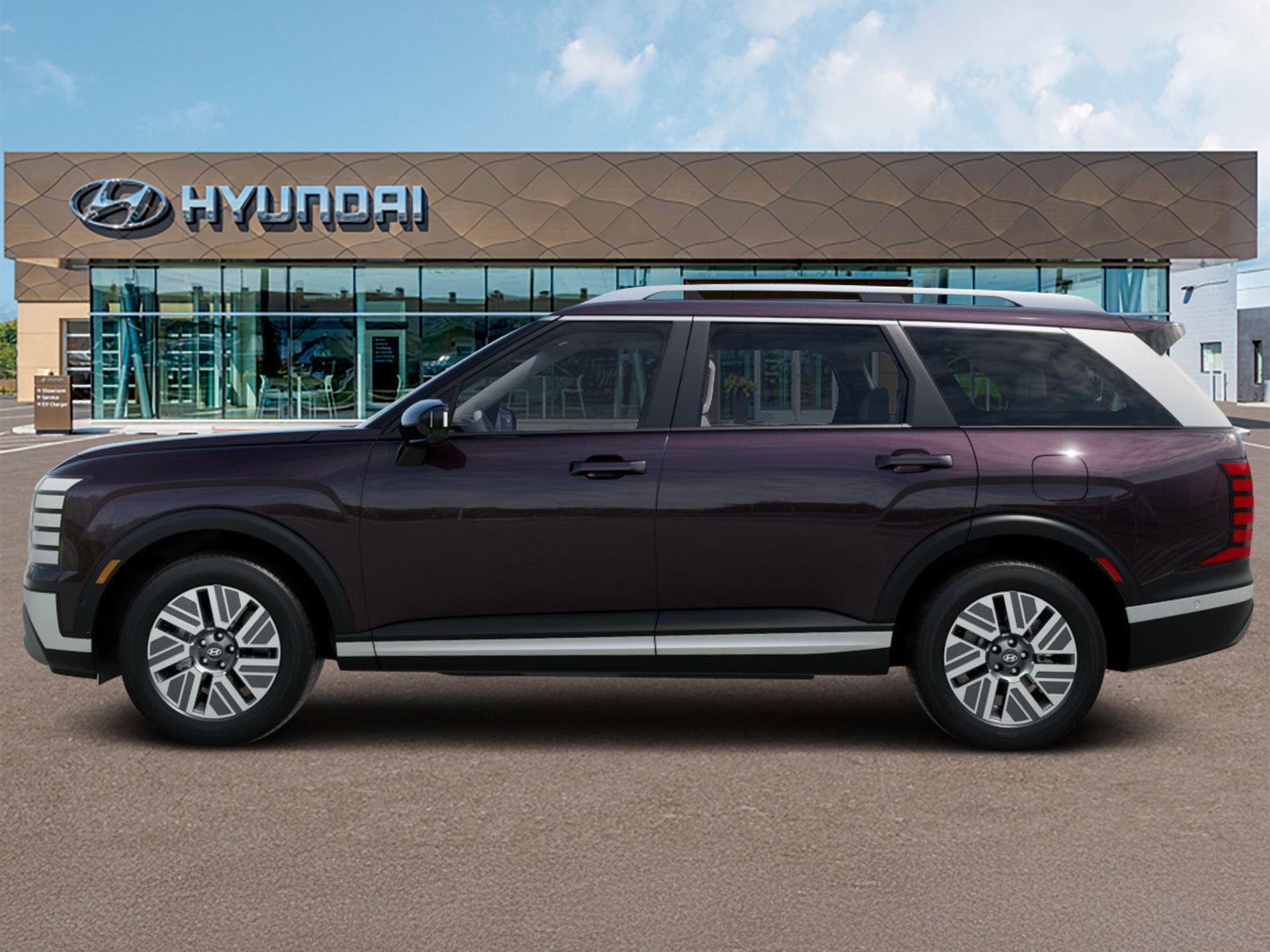 New 2026 Red Hyundai SEL Premium 7P image 3