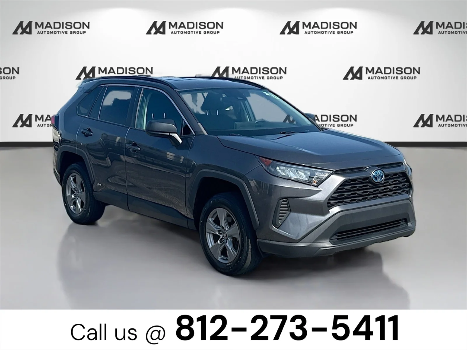 Used 2022 Gray Toyota Hybrid LE image 3