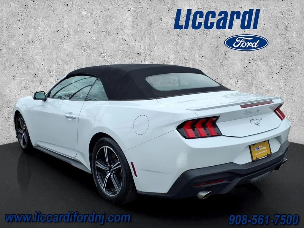 Certified Used 2025 White Ford EcoBoost Premium image 4