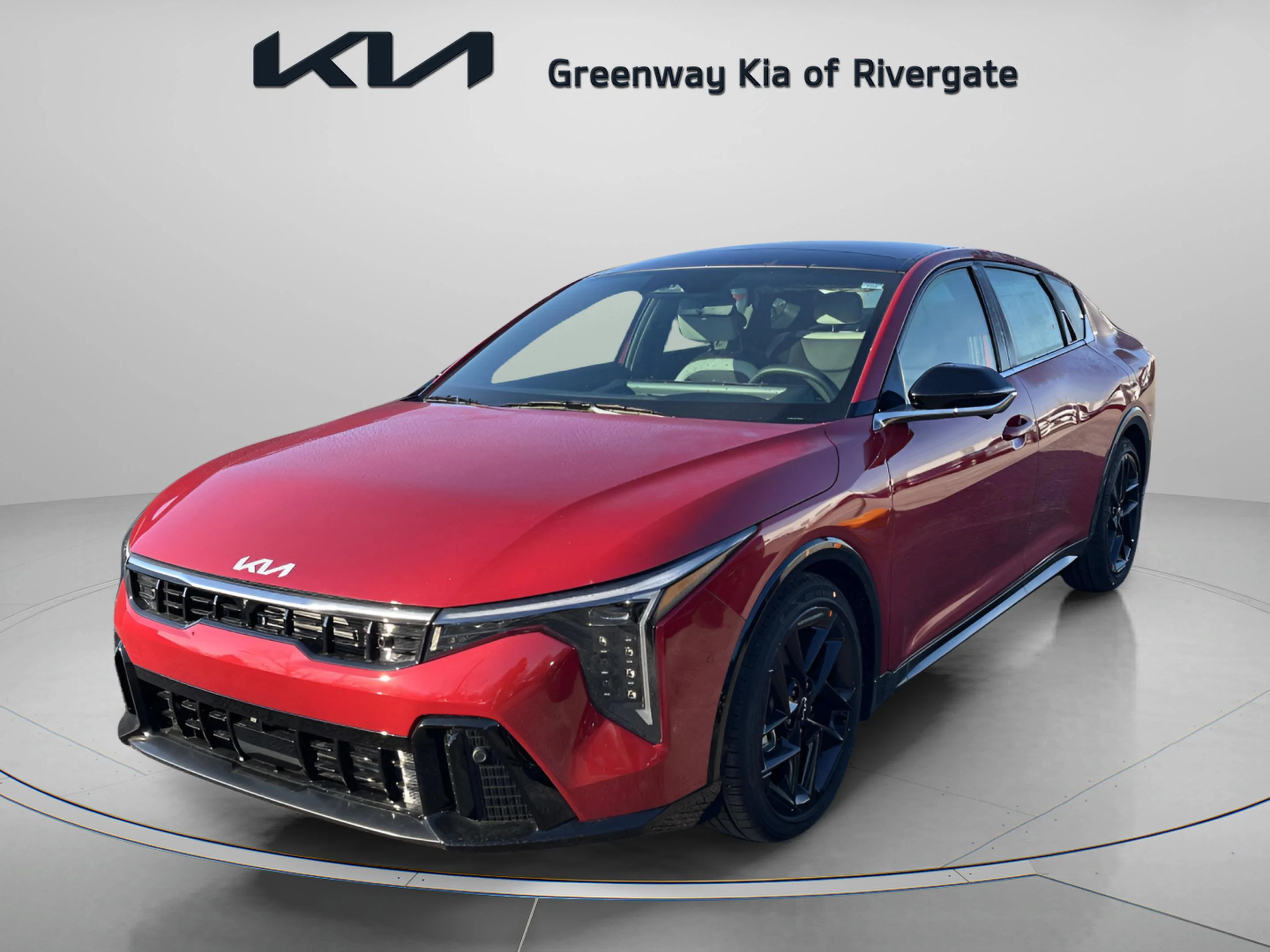 New 2025 Currant Red Kia GT-Line Turbo image 3