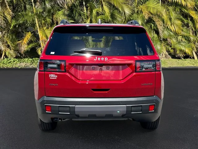 New 2026 Red Hot Pearl-Coat Exterior Paint Jeep Limited image 5