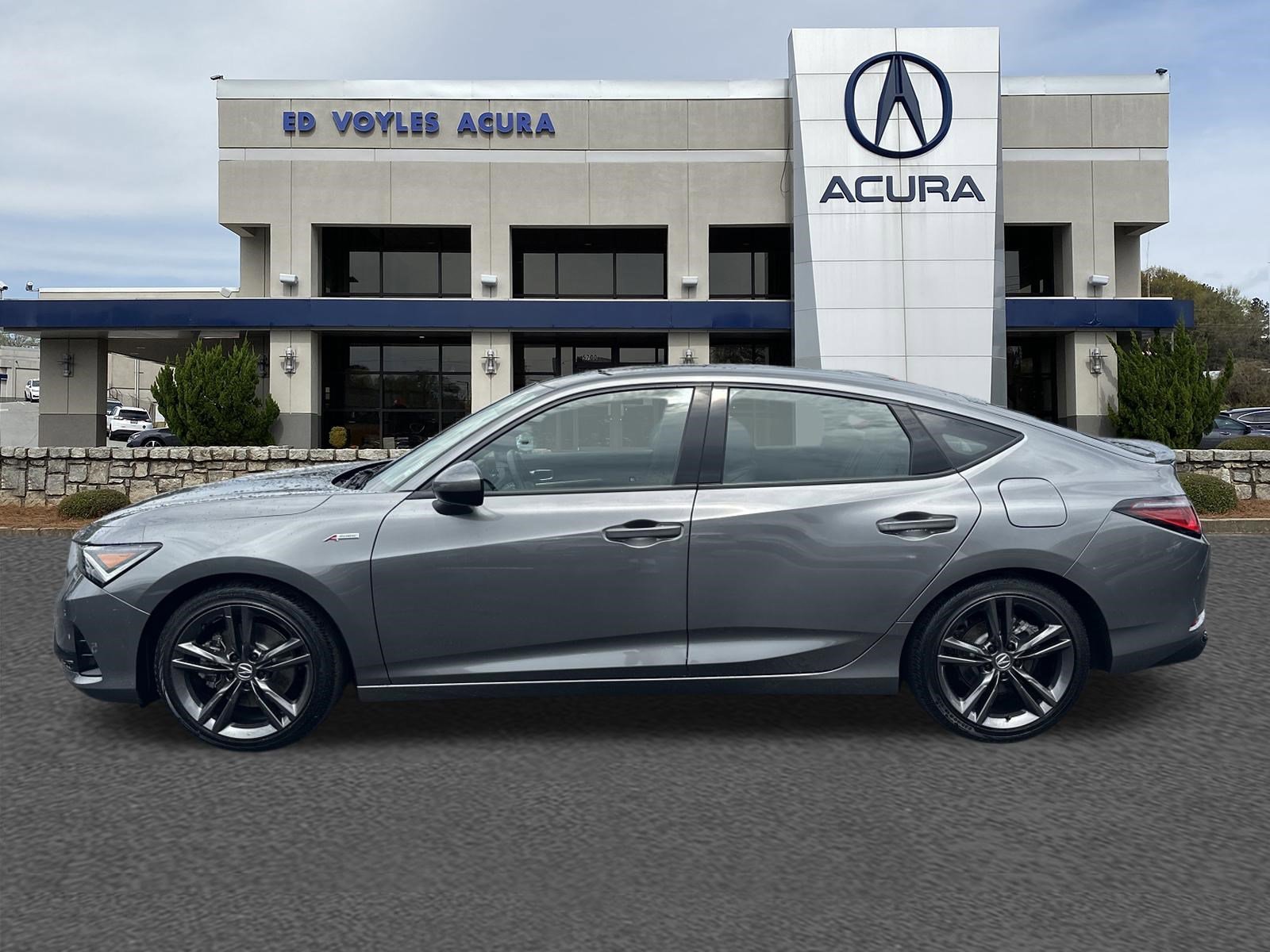 Certified Used 2025 Liquid Carbon Metallic Acura w/A-Spec Package image 8