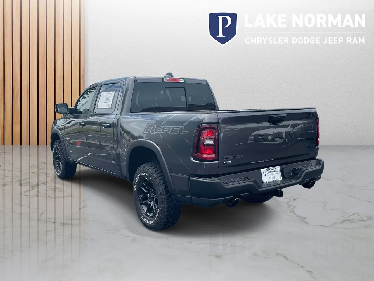 New 2026 Granite Crystal Metallic Clear-Coat Exterior Paint RAM Rebel image 7