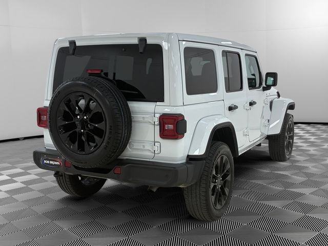 Used 2025 White Jeep Sahara 4xe image 5