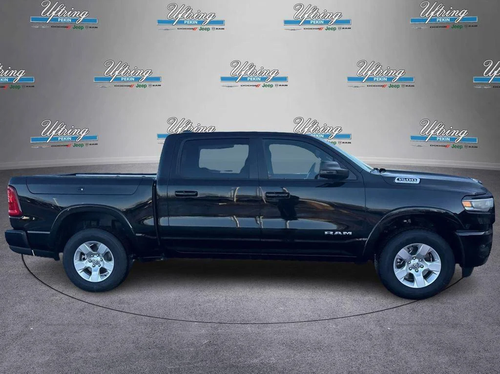 New 2026 Diamond Black Crystal Pearlcoat Ram Lone Star image 2